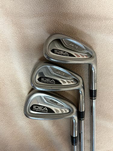 Men's Adams Idea A3 Right Handed Iron Set Uniflex Steel Shaft (Used)