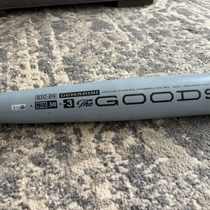 2024 DeMarini The Goods Hybrid BBCOR Certified Bat (-3) 30 oz 33" (Used)