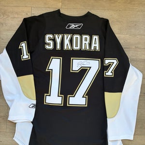 Signed Petr Sykora Pittsburgh Penguins Jersey - XL - Excellent Condition