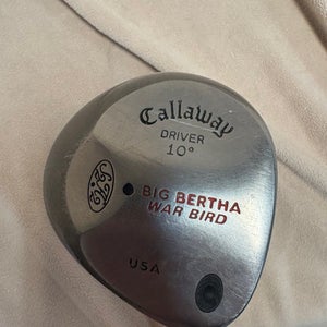 Men's Callaway Big Bertha Warbird Right Handed Driver Regular Flex 10 Loft (Used)