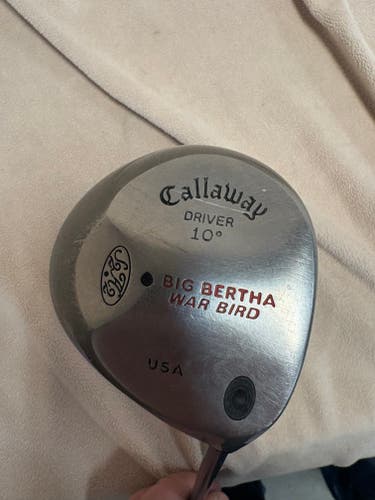 Men's Callaway Big Bertha Warbird Right Handed Driver Regular Flex 10 Loft (Used)