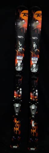 ROSSIGNOL SCIMITAR JR SKIS SIZE 130 CM WITH NEW TYROLIA BINDINGS