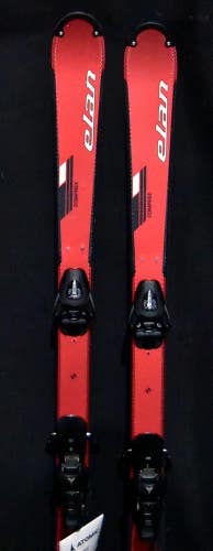 ELAN XRS SKIS SIZE 130 CM WITH NEW ATOMIC BINDINGS