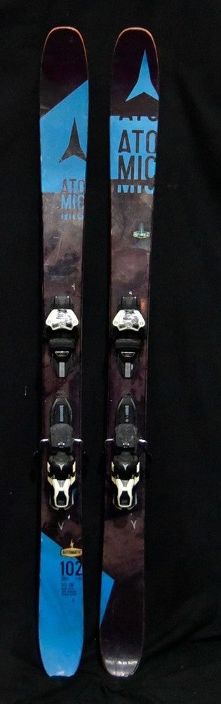 ATOMIC AUTOMATIC 102 SKIS SIZE 172 CM WITH ATOMIC BINDINGS