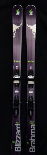 BLIZZARD BRAHMA 88 SKIS SIZE 180 CM WITH MARKER BINDINGS