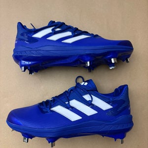 Blue Men's Size M 6.5 (W 7.5) Adidas Adizero Afterburner 8 Low Top Metal (New)