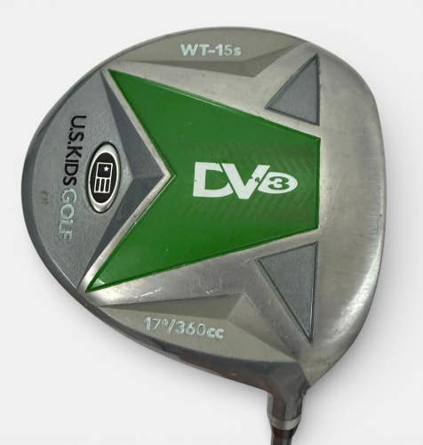 U. S. Kids USKG  Driver DV3 360cc WT-15s 17 Degree RH 38"
