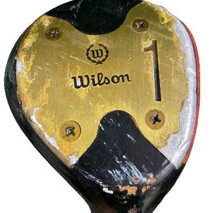Wilson Power Sole Persimmon 1 Wood Driver Matched Flex RH Regular Steel 43" HC