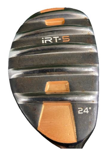 IRT-5 Golf 5 Rescue Hybrid 24* 75g Senior Plus Graphite 39" RH Arthritis Grip