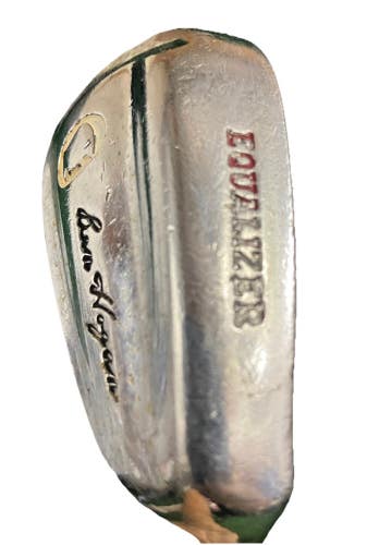 Ben Hogan White Cameo Equalizer Wedge RH Apex Stiff Steel 35.5" Leather Grip