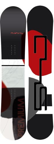 Fiveforty Blackdeck Premium Wide Snowboard Men's Size 163 cm Twin New 2023 540