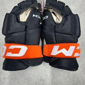 14” CCM Pro Anaheim Ducks Gloves Pro Stock (New) NHL