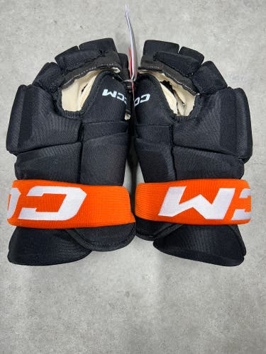 14” CCM Pro Anaheim Ducks Gloves Pro Stock (New) NHL