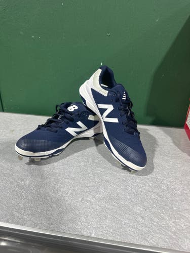 Blue Men's Size M 7.5 (W 8.5) Adult New Balance 4040 Low Top Metal (New)