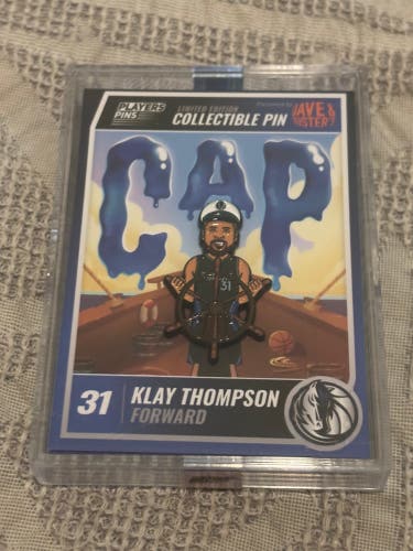 Dallas Mavericks NBA Klay Thompson Limited Edition Collectible Pin Brand New