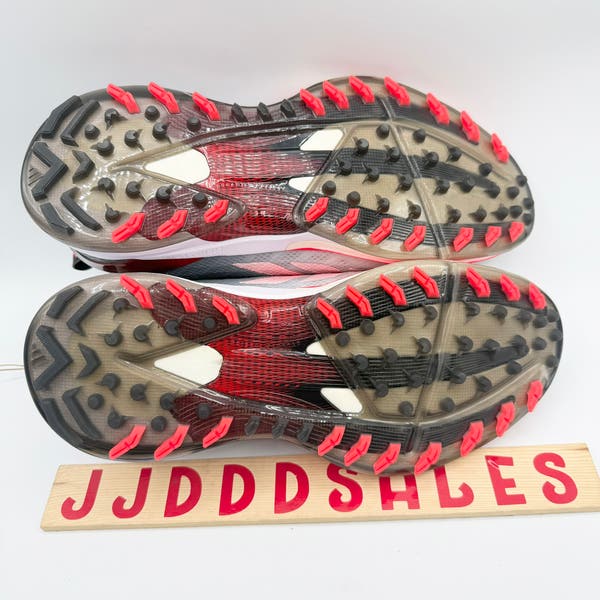 Adidas Adizero ZG BOA Spikeless Golf Shoe White Red Black  display picture 1