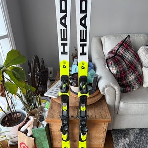 Unisex 2020 HEAD WC Rebels i.GS RD 152 cm Racing Skis With Bindings Max Din 11 (Used)