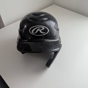 6 1/2 -7 1/2 Rawlings RCFH Batting Helmet with Jaw Guard (Used)