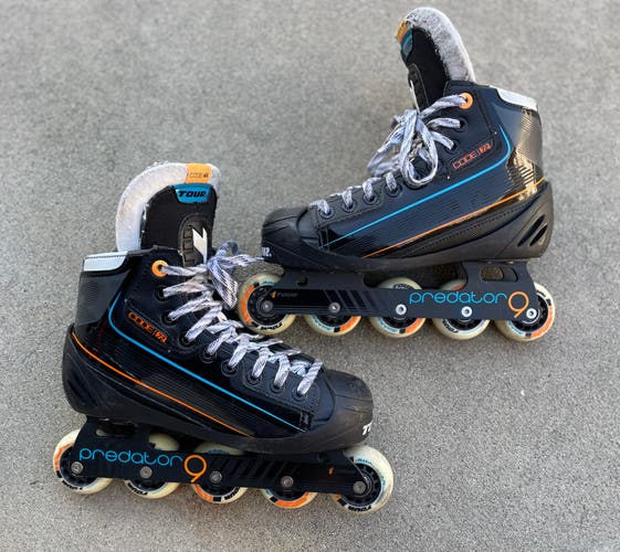 Tour Code 72 Inline Skates Regular Width Size 6 (Used)