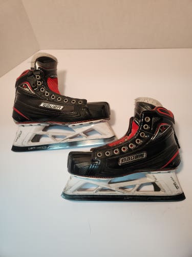 Bauer Vapor 1X Hockey Goalie Skates Regular Width 8 (Used)