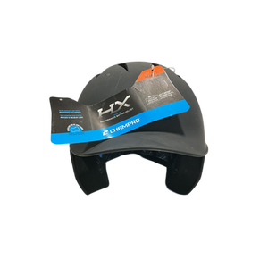 Used Champro BLACK HELMET Batting Helmet No Mask Black MD 11834-S000045606