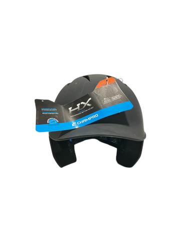 Used Champro BLACK HELMET Batting Helmet No Mask Black MD 11834-S000045606