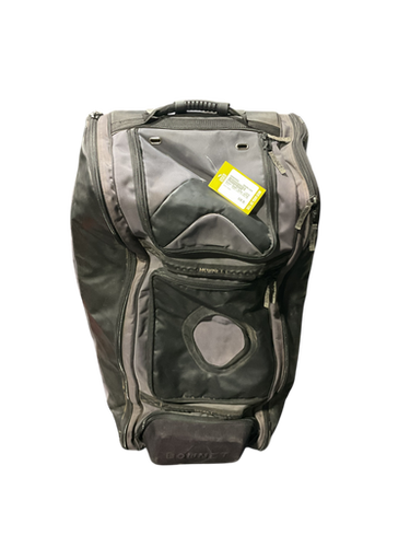 Used Bownet BOWNET BLACK CATCHERS BAG BB/SB Player Wheeled Bag Black 11834-S000045593