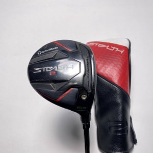 TaylorMade Stealth 2 5 Fairway Wood 18* Kai'li Red 75s Stiff Mens RH HC