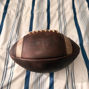 Adult Spalding Alpha Football Mudded