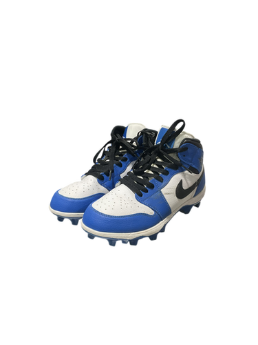 Used Nike Adult FB Cleats Black And Royal Blue Senior 8.5 11834-S000045296