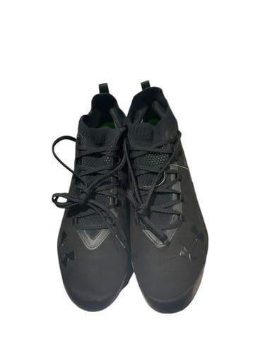 Used Under Armour Adult FB Cleats Black Senior 14 11834-S000045213