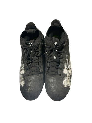Used Under Armour Adult FB Cleats Black Senior 10 11834-S000045214