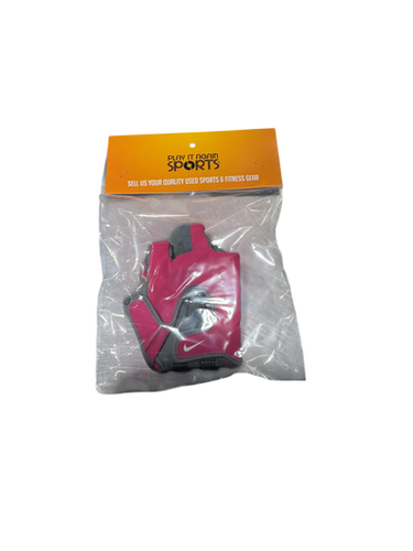 Used Nike NIKE EXERCISE GLOVES Exercise Gloves Pink XS 11834-S000045539