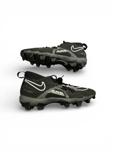 Used Nike ALPHA FASTFLEX BB/SB Cleats Black Senior 8.5 11873-S000231090