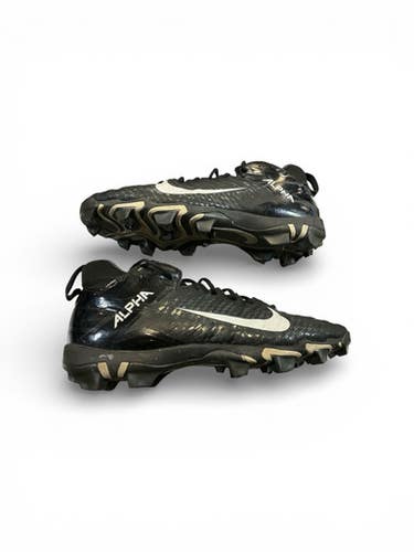 Used Nike ALPHA FASTFLEX BB/SB Cleats Black Senior 12 11873-S000231095