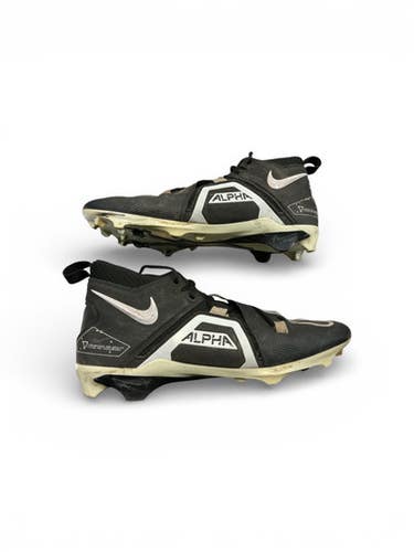 Used Nike ALPHA BB/SB Cleats Black Senior 15 11873-S000231185
