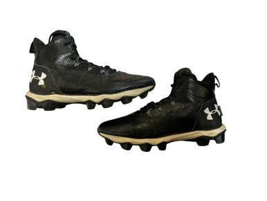 Used Under Armour BB/SB Cleats Black Junior 05.5 11873-S000231180