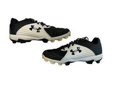 Used Under Armour LEADOFF BB/SB Cleats Black Junior 04 11873-S000231187