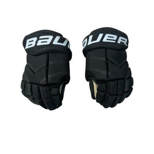 Used Bauer SUPREME ONE .4 Junior Gloves Black And Orange 10" 11835-S000203504