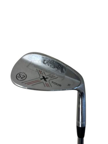 Used Callaway X TOUR Golf Wedge Mens RH 52 Degree 11835-S000203676