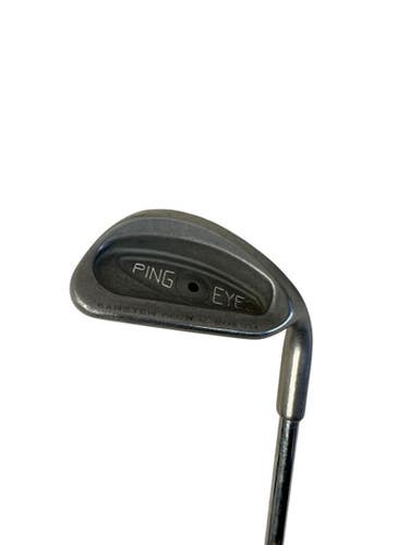 Used Ping EYE 2 BLK DOT Golf Wedge Mens RH Black Sand Wedge 11835-S000203746