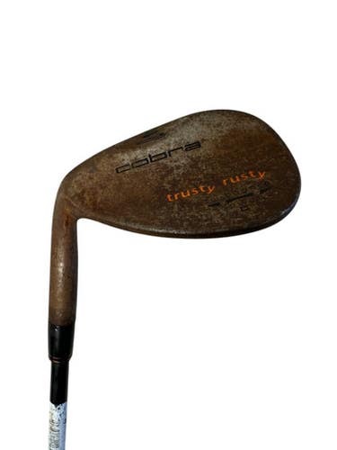 Used Cobra TRUSTY RUSTY Golf Wedge Mens LH Copper Sand Wedge 11835-S000203744