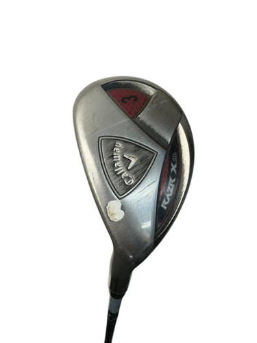 Used Callaway RAZR Mens Hybrid Club LH 3 Hybrid 11835-S000203753