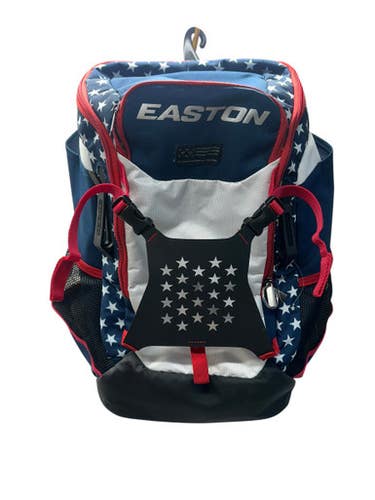 Used Easton WALK OFF NX ELITE BB/SB Player Backpack White/Red/Navy 11835-S000203900