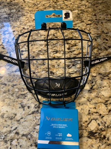 Small Bauer Profile II Facemask Full Cage (Used) Oreo