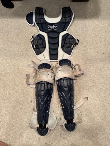 Navy Rawlings Catcher's Set (Used)