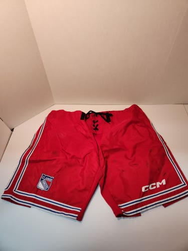 Red CT JR Rangers XXL CCM Goalie Pant Shell (Used)