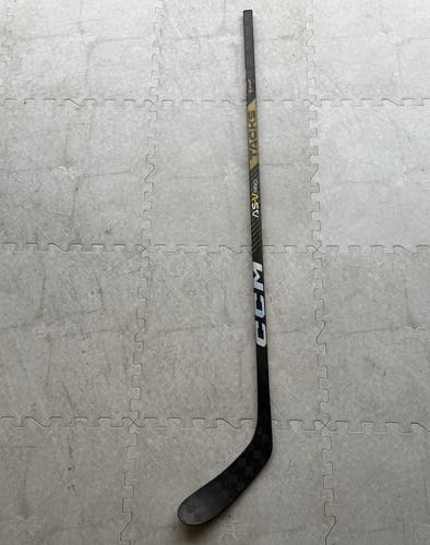 Junior CCM Super Tacks AS-V Pro Right Handed Hockey Stick P28 40 Flex (Used)