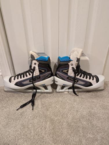 Bauer Reactor 7000 Hockey Goalie Skates Regular Width 9 (Used)