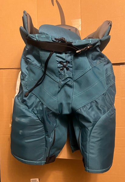 San Jose Sharks Teal Bauer Hockey Pants L FERRARO